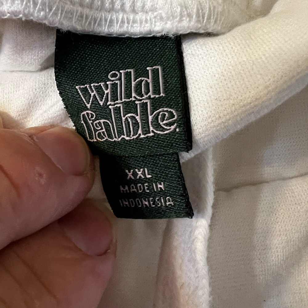 Wild Fable Ivory Skirt with Adjustable Waist XXL - Picture 3 of 5